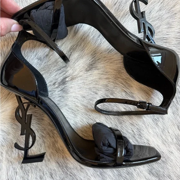 OPYUM SANDALS IN PATENT LEATHER 38 - Picture 2 of 6